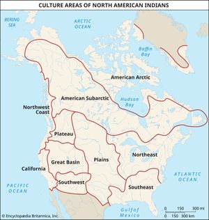 Culture areas of the Indigenous peoples of North America