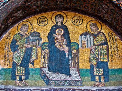 Hagia Sophia: mosaic