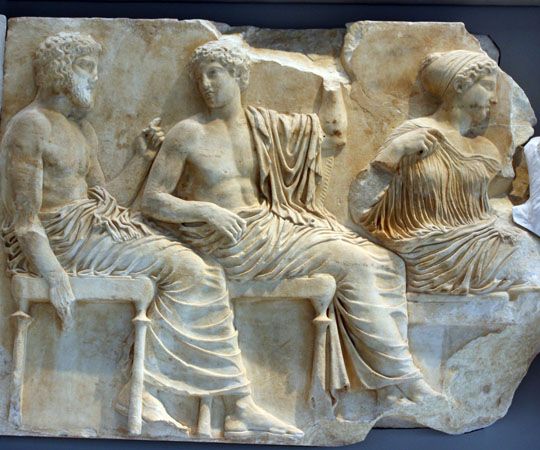 Poseidon, Apollo, and Artemis