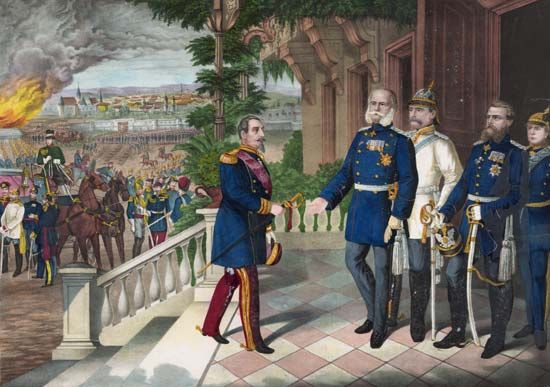 Franco-Prussian War: surrender of Napoleon III, 1870