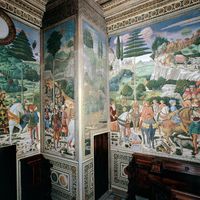 Benozzo Gozzoli: Procession of the Magi
