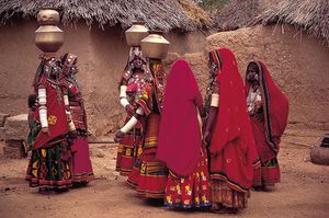 Hyderabad, India: Labhani women