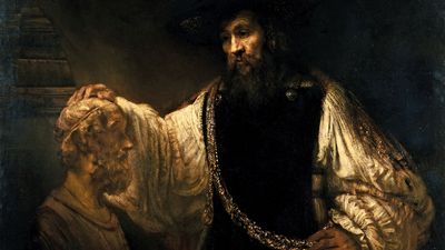Rembrandt: Aristotle Contemplating the Bust of Homer