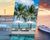 Airplanes, resort, cruise ship.