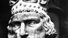 Henry II, detail from a statue, c.1235; from a portal in the Bamberg Cathedral, Germany