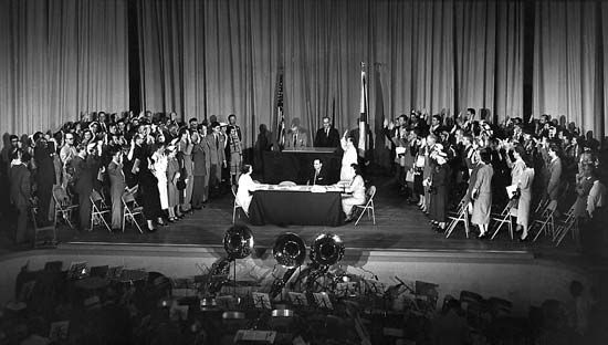 swearing-in ceremony