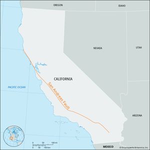 San Andreas Fault, California