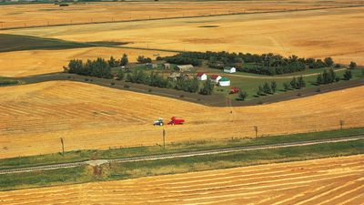 Farm in Saskatchewan