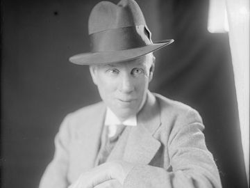 American novelist and social critic Sinclair Lewis, circa 1905-45. First American winner of the Nobel Prize for Literature, 1930.