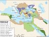 This map shows the territorial expansion of the Ottoman Empire from 1300 to its greatest extent in 1683-99, highlighting different periods under rulers such as Mehmed II, Selim I, and Süleyman the Magnificent, and marking key cities, seas, and geographical boundaries in Europe, North Africa, and the Middle East.