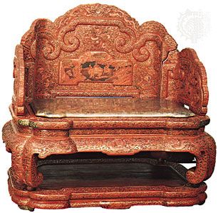 Qianlong imperial throne