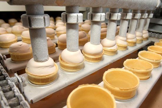 ice cream cones